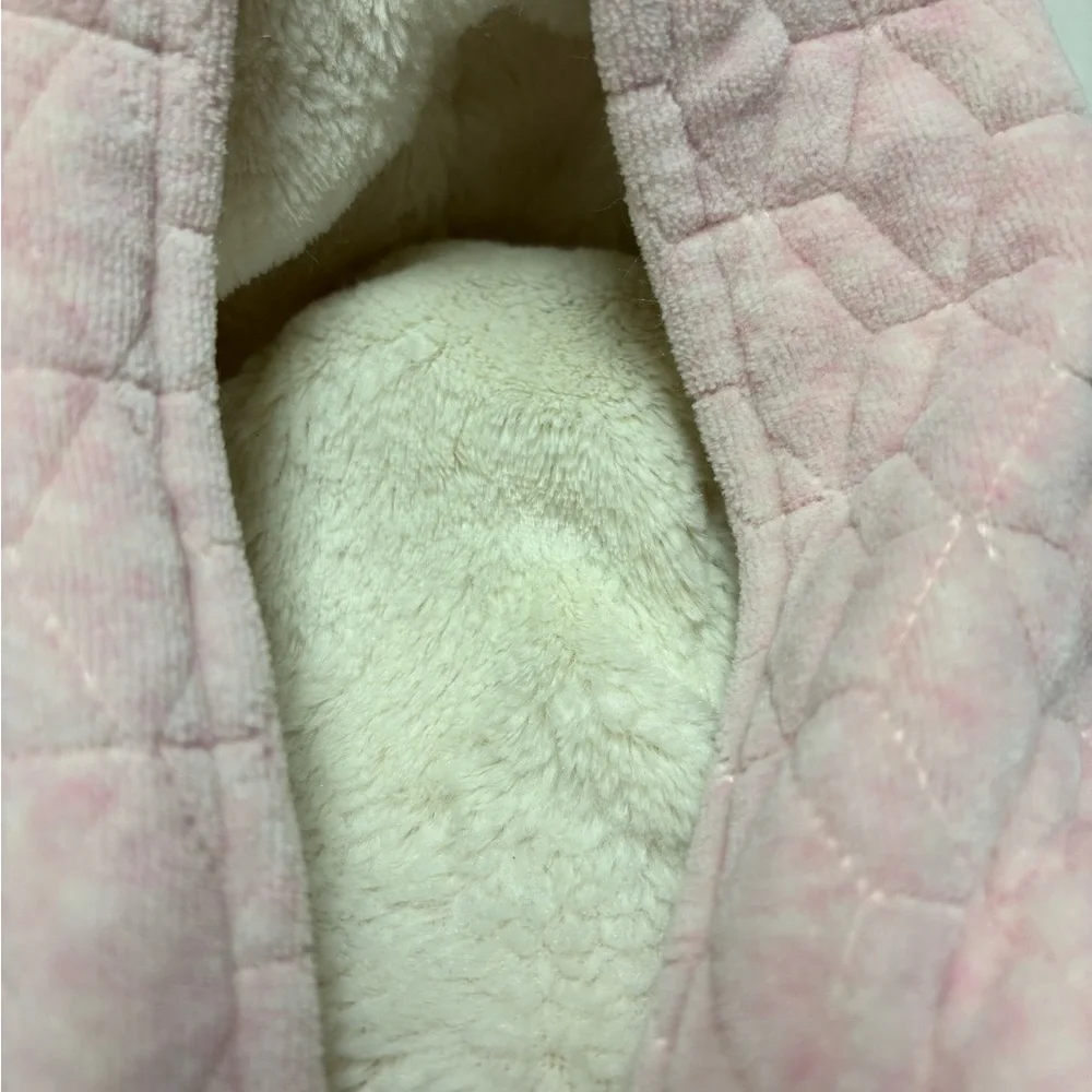 Nordstrom baby quilted bunting with fold over cuffs, size 6m